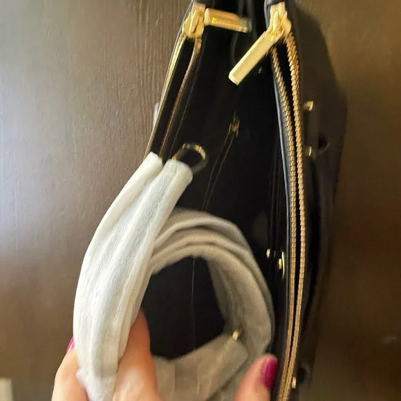 Tory Burch Black Satchel Bag - Picture 2 of 6